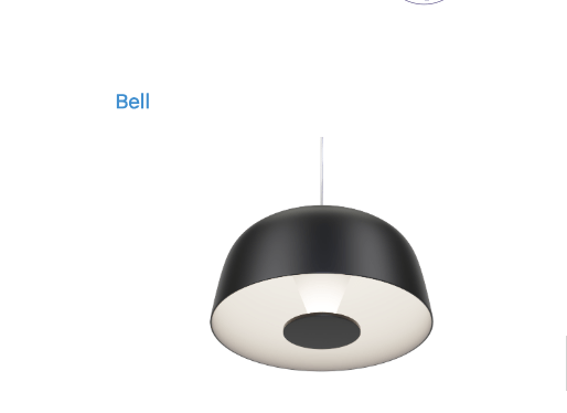 Bell Pendant from Coronet Offers Soft, Diffused Illumination